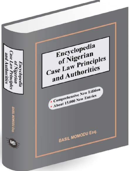 Encyclopedia of Nigerian Case Law Principles and Authorities