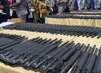 “399 Pump-Action Rifles: Customs Names Robert Eze, Ejiogu Godson, Hands Weapons To NCCSALW” — Suspects Face August 25 Arraignment