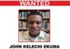 “Obtaining Money By False Pretence” — EFCC Declares John Ekuma Wanted, Seeks Public Help For Arrest