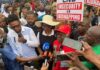 Falana, Falz, #EndBadGovernance Protesters Hit Lagos Streets On Democracy Day, Demand End To Insecurity, Kidnapping, Hardship