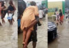How Flooded Exit Disrupts NBA Conference In Port Harcourt — Lawyers Wade Through Water, Others Pay To Be Carried
