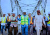 “For Now, First Niger Bridge Will Be Decorated With Tinubu’s Pictures” — Umahi Orders Removal Of Illegal Adverts, More Solar Lights, CCTV