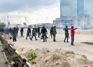 Six Years After #EndSARS, Police Fire Tear Gas At Lekki Toll Gate Memorial — Rhodes-Vivour, Doherty Among Those Affected